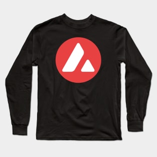 Avalanche (AVAX) Crypto Long Sleeve T-Shirt